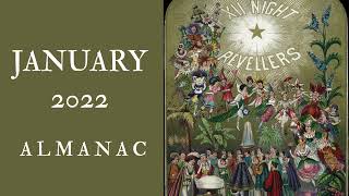 🌟January 2022 Almanac 🌟 New Year  Wassail  Twelfth Night  Winter tradition  Foraging  Folklore [upl. by Cassidy85]