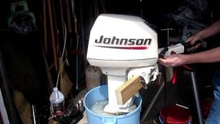 2003 Johnson 6 0 Outboard Engine [upl. by Mcgray327]