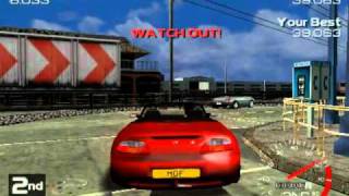 Metropolis Street Racer Dreamcast Gameplay [upl. by Norag]