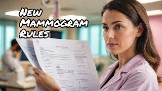 The New FDA Mammogram Guidelines You NEED to Know [upl. by Hanikehs]