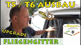 Geniales Fliegengitter für Schiebetür für unter 30€ Camper Kastenwagen VW T5 T6 DIY Vanlife Lemmix [upl. by Gisela]