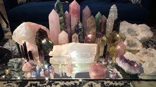 My Crystal Collection  CRYSTAL GIVEAWAY [upl. by Aznerol]