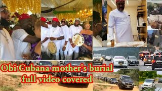 See how Money Rained at oba in obi cubana Mothers burial as Kanayo Poco lee amp others Spray Nonstop [upl. by Nednal722]