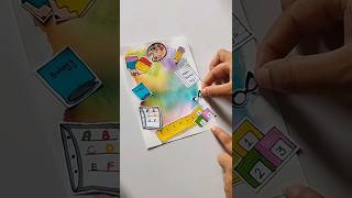 DIY Teachers Day Card Ideateachersday teacher teachersdaygift teachersdaycard crafts diy [upl. by Davide]