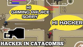 HACKER IN CATACOMBS IN MINI MILITIA [upl. by Toffey449]