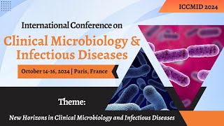 Leading ICCMID 2024  Top Clinical Microbiology Conference  Infectious Diseases Meeting  Mindspace [upl. by Shoemaker]