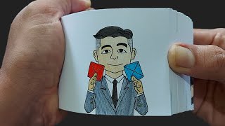 Flipbook SQUID GAME Part 2  Cara Membuat Flipbook Squid Game [upl. by Leone]