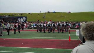 Cullybackey Pipe Band  Portrush 2009 [upl. by Maer682]