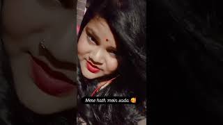 Mere hath mein sada Tera hath rahemonalike couple song viral😍😍😍 [upl. by Atinuhs434]