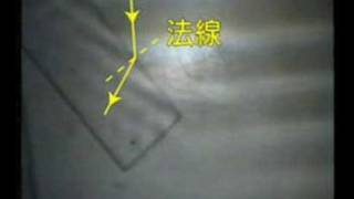 Ripple Tank Experiment 8 Refraction 水波槽實驗 8：折射 [upl. by Fillender]