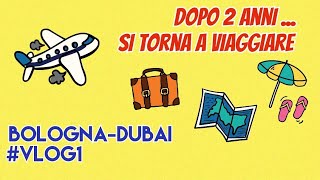 Bologna ✈️Dubai  🇮🇹BLQDXB🇰🇼 boeing777 vlog1 emirates flight expo2020 atanahotel [upl. by Veronika]