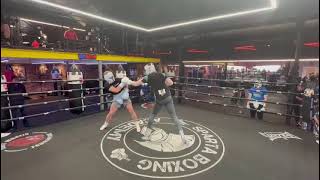 Fauldhouse Boxing Club  Joe Shorts Sparring  Sparta BC Aug 24 [upl. by Aicemat]