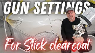 How to paint a car using base coat  clear coat and the best way to set up your gun for clear [upl. by Jairia]