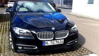 2014 BMW 525d F10 Facelift Test Drive [upl. by Wettam739]