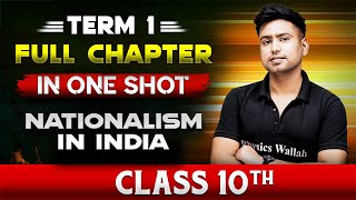 NATIONALISM IN INDIA in Minutes  History Chapter 3  Class 10th CBSE Board [upl. by Sasnett]