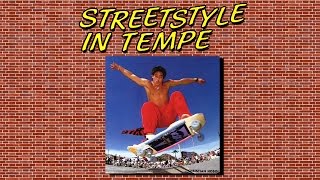 Streetstyle In Tempe 80s Skateboarding Video [upl. by Yeleek]