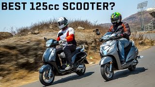 Suzuki Access 125 vs Honda Activa 125  Comparison Video Review  ZigWheels India [upl. by Asiaj545]