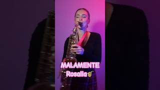 Malamente  Rosalia 🎷 Saxophone cover saxophone saxophonecover saxophonist malamente rosalia [upl. by Gamber]