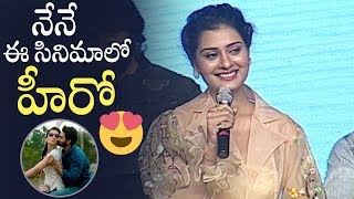 RX 100 Actress Payal Rajput Cute Speech  RX 100 Audio Launch  Manastars [upl. by Esenej884]