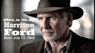 Born on This Day July 13 Harrison Ford  You May Know the Story How About the Photos [upl. by Natica]