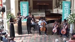 KannehMason Family play Ave Maria with Hobbit intro at Bath Festival 2018 [upl. by Nylle]