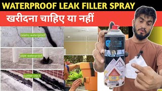 Waterproof Leak Filler Spray  Leak Proof Sealer Spray  Roof Sealant  Waterproofing Spray [upl. by Adabelle]