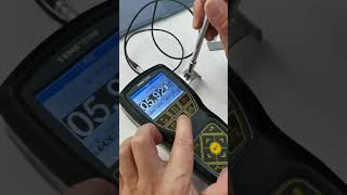 Aluminum thickness gageThickness measurement tutorials dial thickness gauge calibration procedure [upl. by Ginsburg]