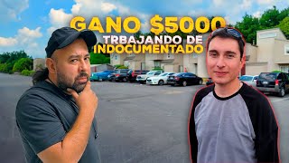 INMIGRANTE sin PAPELES GANA MAS 5 MIL DOLARES al MES REPARTIENDO PAQUETES  🇺🇲 ESTADOS UNIDOS [upl. by Aiciled]