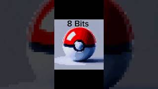 64 bits 32 bits 16 bits 8 bits 4 bits 2 bits 1 bit half bit quarter bit shorts trending [upl. by Eelyrag]