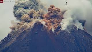 Oct 2 2024 Large Eruption Produces Multicolored Pyroclastic Flow at Santa Maria Volcano Guatemala [upl. by Herman]