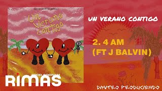 Bad Bunny ft J Balvin  4 AM Audio  Un Verano Contigo [upl. by Airotkiv]