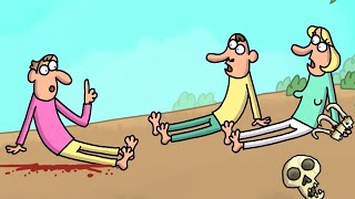 When You Make The Ultimate Sacrifice 😂  Animated Memes  Hilarious Animated Compilations [upl. by Asimaj]