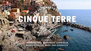 Top 10 Must Do Things in Cinque Terre Italy  Cinque Terre  Travel to Italy  Holiday in Italy [upl. by Roy]