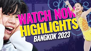 Highlights  Day 1  Bangkok 2023  JGPFigure [upl. by Tena]