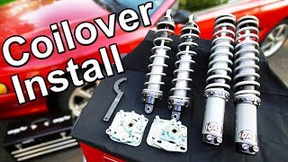 How to Install Coilovers in Your Car [upl. by Damle426]