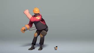 Pootis bird and Engineer singing and dancing to Hey ya FULL VERSION [upl. by Eriam767]