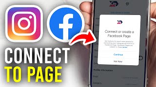 How To Connect Your Facebook Page To Instagram  Full Guide [upl. by Yllim]