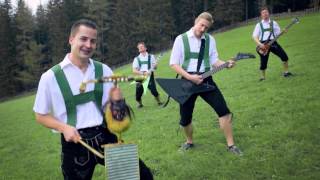 Die Analphabeten  A schneidige Polka OFFICIAL VIDEOCLIP [upl. by Enilrad]