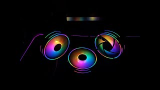 Cooler Master MasterFan MF120 Halo ARGB Fans Lighting Review With RGBFusion 20 [upl. by Sucramel]