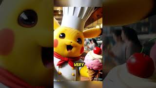 Mickey Mouse and Pikachus Giant Ice Cream [upl. by Delilah]