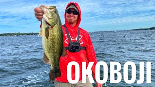 Lake Okoboji Iowa  Finesse Fishing in Ultra Clear Water [upl. by Partridge]