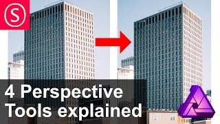 Affinity Photo  4 Perspective Tools explained [upl. by Xella]