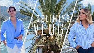 HALİL İLE 1YILIMIZI KUTLADIK TATİL VLOG 🌴☀️♥️ [upl. by Yerkovich]