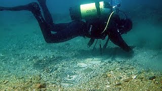 SCUBA Diving The Sunken Ancient Roman City Of Baiae the Underwater Pompeii [upl. by Ardnama438]