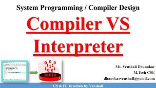 SP 20  Compiler VS Interpreter  Complete Overview [upl. by Anirbus]