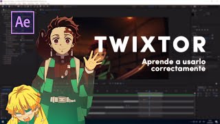 Guía clave para edits con Twixtor  Tutorial After Effects [upl. by Eugenle192]