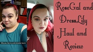 RoseGal and DressLily Haul and Review [upl. by Elreath]