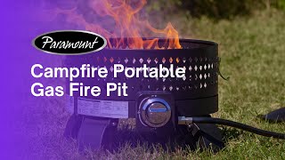 Paramount Portable Campfire Fire Pit [upl. by Nylloc]