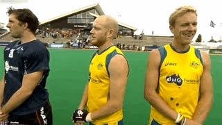 Australian National Anthem Fail at the Hockey World League Rotterdam [upl. by Shirleen]