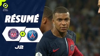 TOULOUSE FC  PARIS SAINTGERMAIN 1  1  Résumé  TFC  PSG  20232024 [upl. by Sivek146]